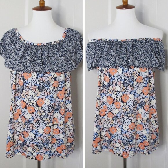Per Seption Concept | Ruffled Off Shoulder Neckline Elastic - Picture 1 of 11